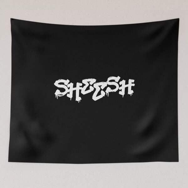Item preview, Sheesh Meme Hip Hop Graffiti  designed and sold by Maria Garcia.