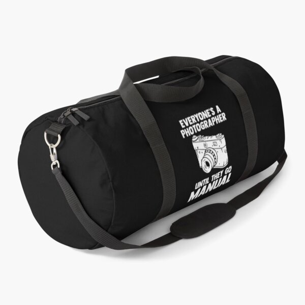 Item preview, Everyone's a Photographer Until they go Manual Cameraman designed and sold by Nessshirts.