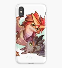 Cloudjumper and Toothless iPhone Case