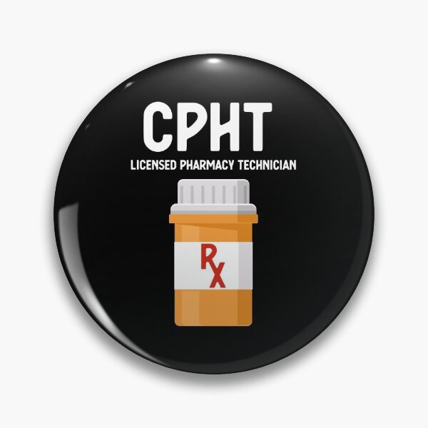 Item preview, CPHT Licensed Pharmacy Technician design designed and sold by jakehughes2015.
