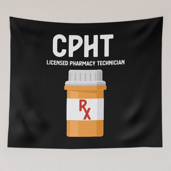 Item preview, CPHT Licensed Pharmacy Technician design designed and sold by jakehughes2015.