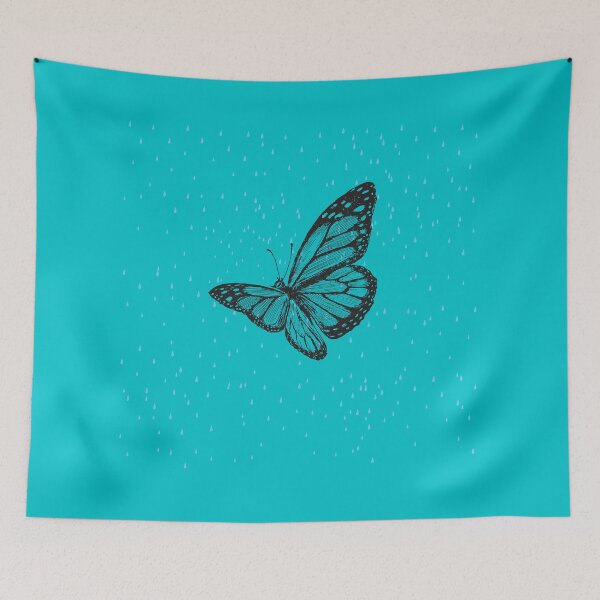 Item preview, Butterfly in Rain designed and sold by PeacePrint.