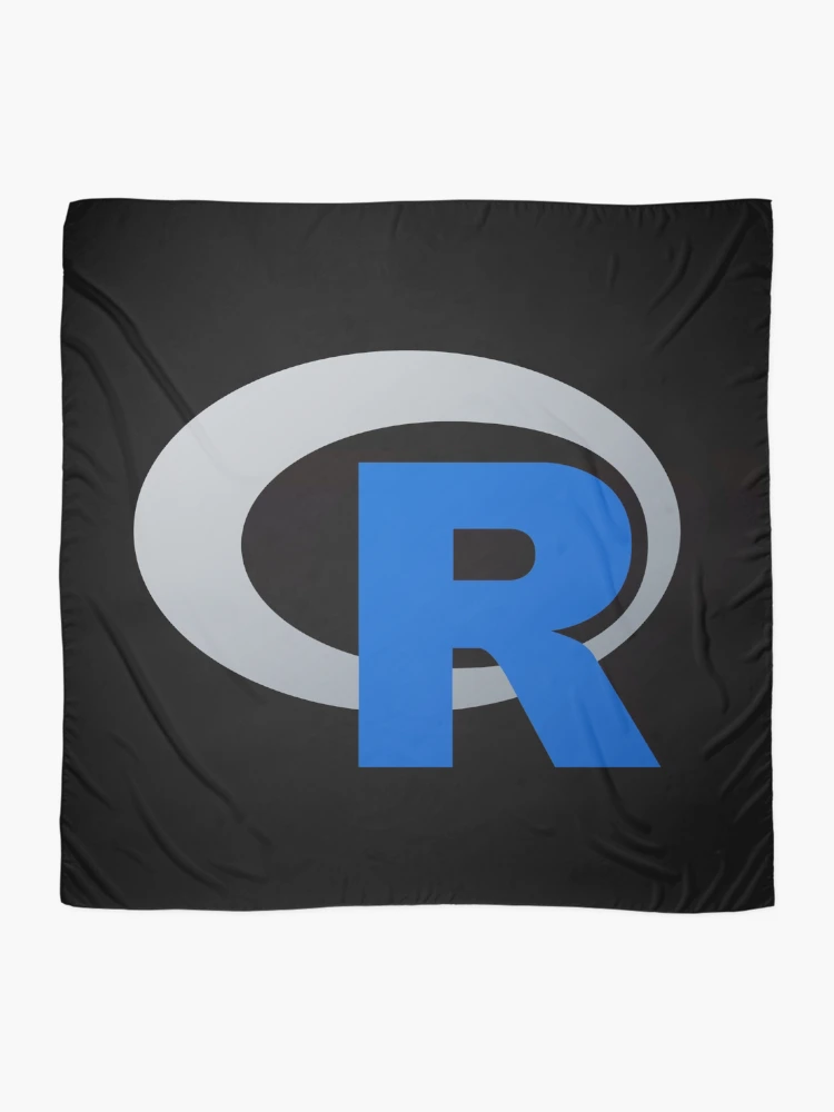 Thumbnail 2 von 3, Tuch, Programmiersprache R R-Logo designt und verkauft von Birdhead.