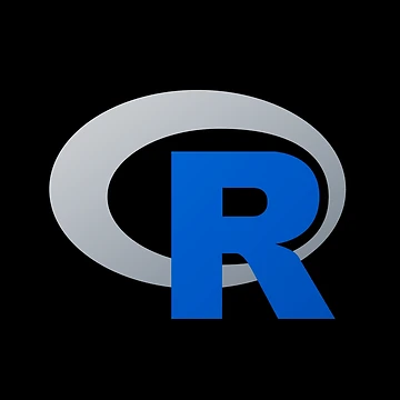 Artwork thumbnail, R programming language R logo by Birdhead