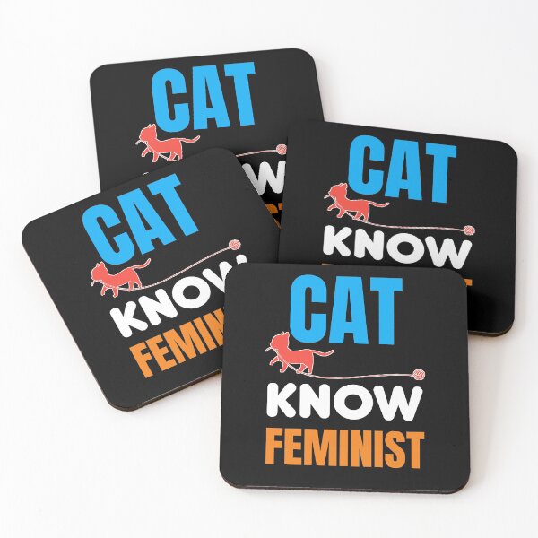 Item preview, Cat Know Feminist designed and sold by sasijaya.