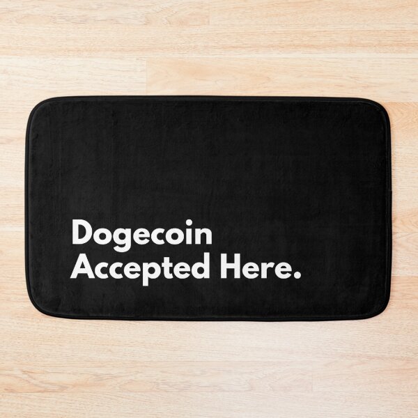 Item preview, Dogecoin Accepted Here designed and sold by Factify.