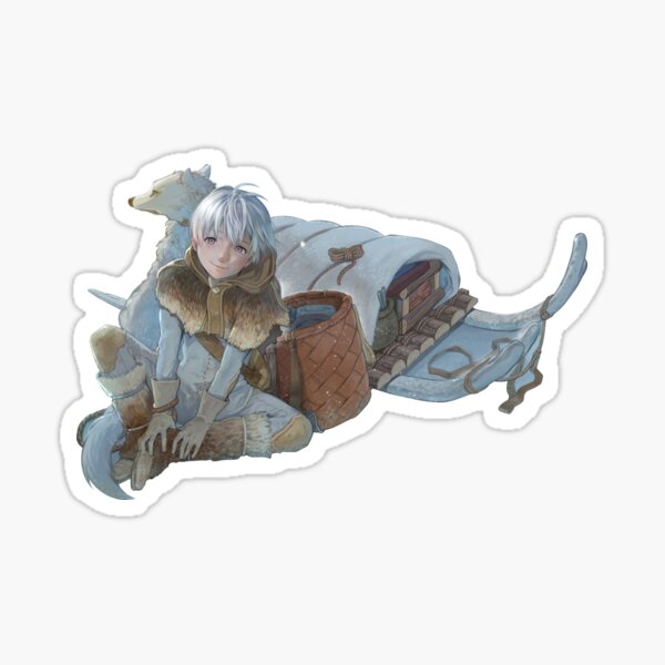 Fumetsu no Anata e ''To Your Eternity'' Characters Sticker for Sale by  LondownDesign