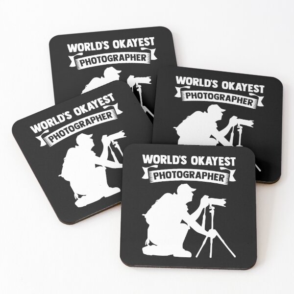 Item preview, World's Okayest Photographer Photo Shooting Photography designed and sold by Nessshirts.