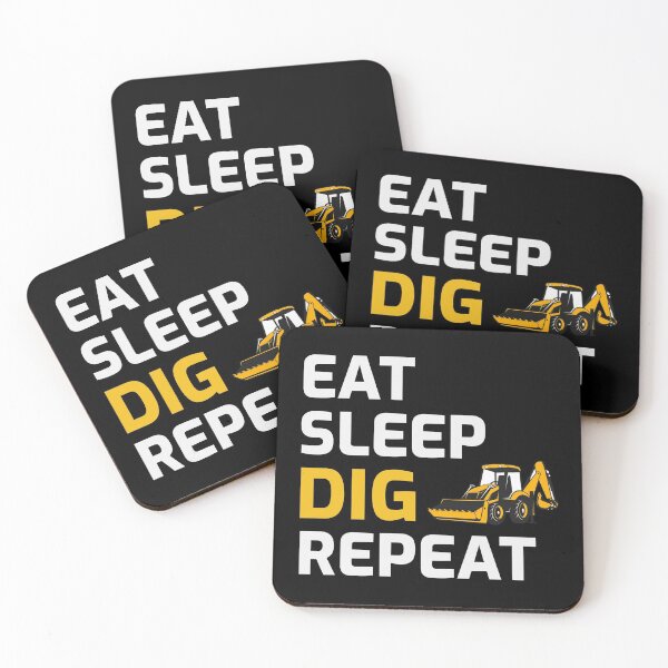 Item preview, Excavator Backhoe Heavy Equipment Operator Funny Sayings designed and sold by TastefulTees.