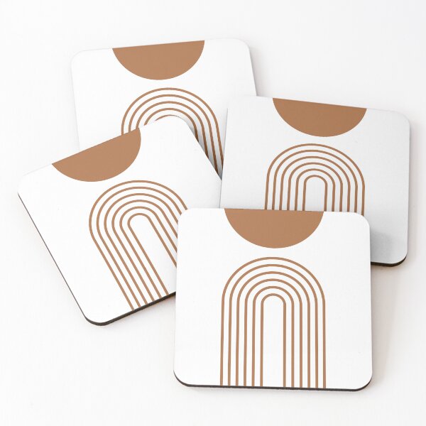 Item preview, half sun arches brown designed and sold by bellpeppa.