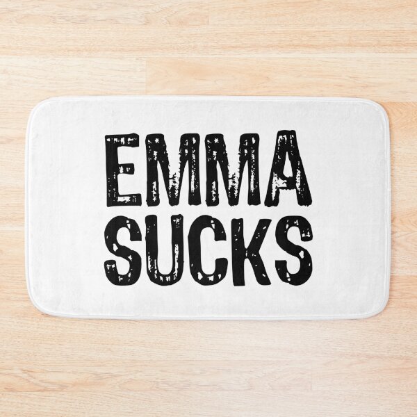 Item preview, Emma Sucks designed and sold by The "I Love Everything" Shop.