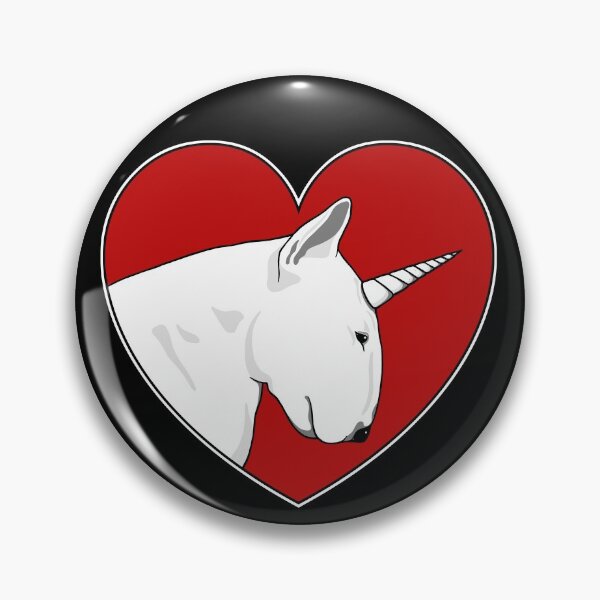 Item preview, Bull terrier unicorn Love designed and sold by drizzd.