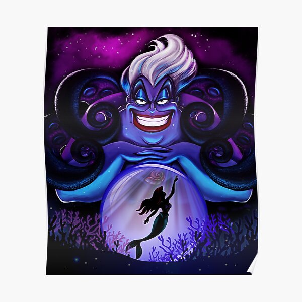 Ursula the witch of the seas Poster