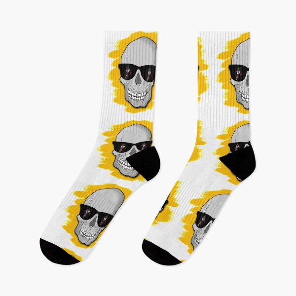Item preview, Mobster Skull with Mafia Sunglasses - The Skel Collection designed and sold by EpicArtVibe.