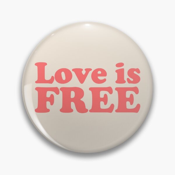 Item preview, Love is free designed and sold by designdroplet.