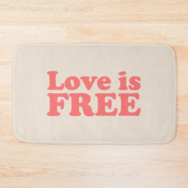 Item preview, Love is free designed and sold by designdroplet.