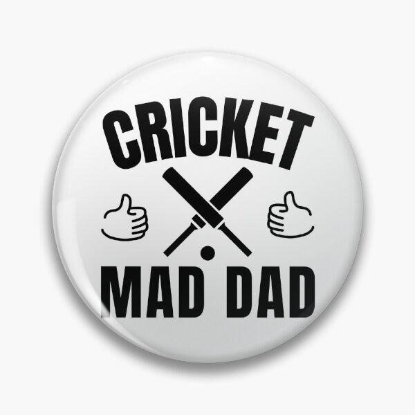Item preview, Cricket mad dad. designed and sold by TheGreenGoat.