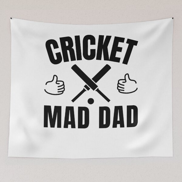 Item preview, Cricket mad dad. designed and sold by TheGreenGoat.