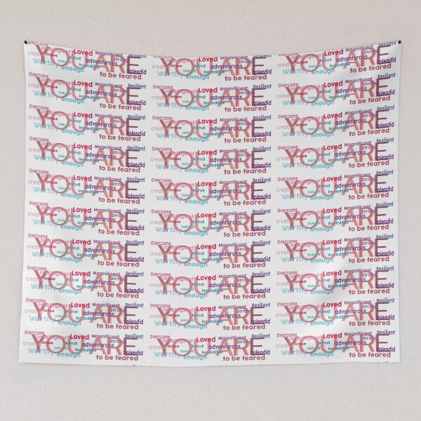 Item preview, You Are - Words of encouragement designed and sold by GroggyPirates.