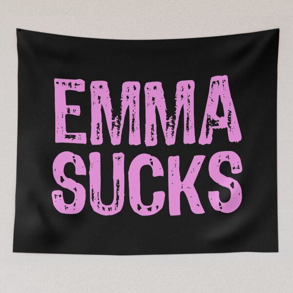 Item preview, Emma Sucks designed and sold by The "I Love Everything" Shop.