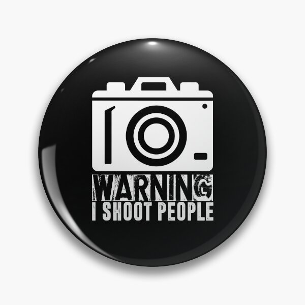 Artikelvorschau, Ich warne ich schieße Leute Fotografie Fotoshooting Kameramann entworfen und verkauft von Nessshirts.