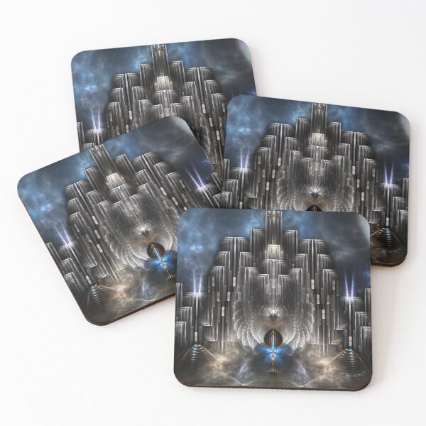 Artikelvorschau, Fractilus City Fractal Art entworfen und verkauft von Xzendor7 Digital Art Creations.