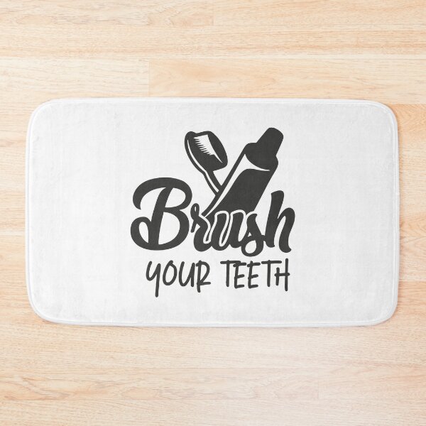 Item preview, Brush your teeth bathroom label,Toilet,Bath,Shower,Wash,Poo,Bathtub,Flush,Your,Hands,Time,Beach,Hut,Sink,Whirlpool,Boudoir,Mats,Plunger,Lounging,Bathroom,Dump,Hanako,Olive,Bound,Kun,Yashiro,Farts designed and sold by Freefay.