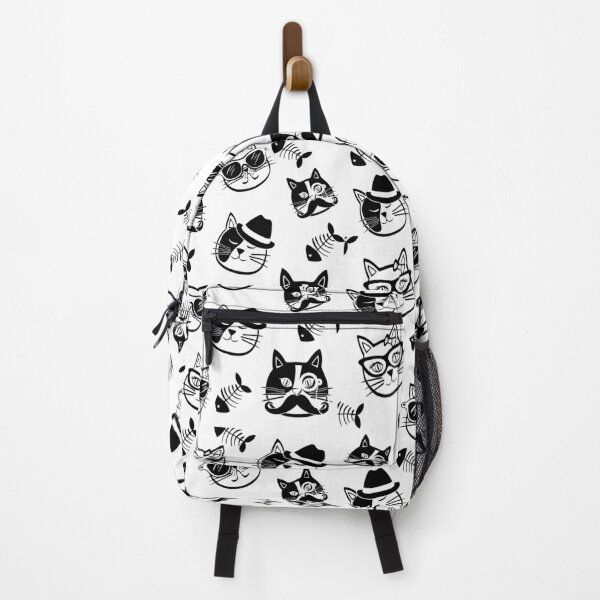 Item preview, Cute Cat Cartoon Black and White designed and sold by lastechance.