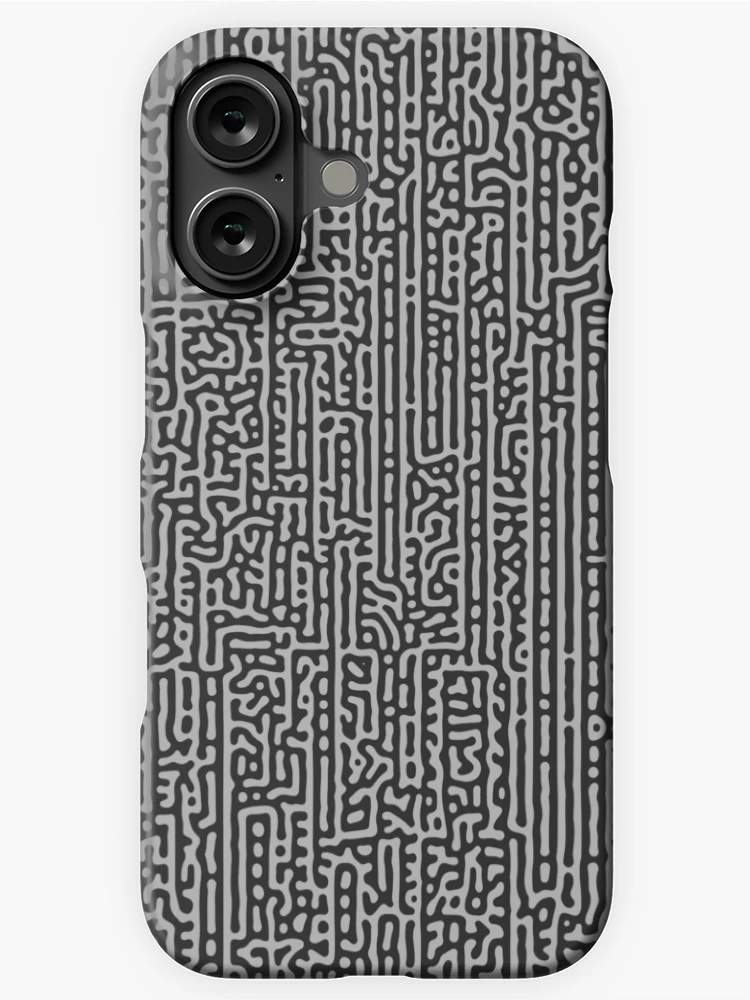 Thumbnail 1 of 4, iPhone Case, Groovy Abstract Squiggle Pattern designed and sold by RelatableTexts.