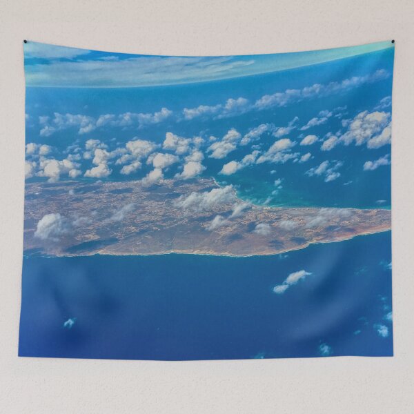 Item preview, Aruba Island From The Sky - Plane View designed and sold by Superior-Prints.