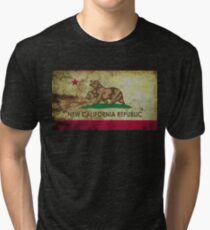New california republic grunge Tri-blend T-Shirt