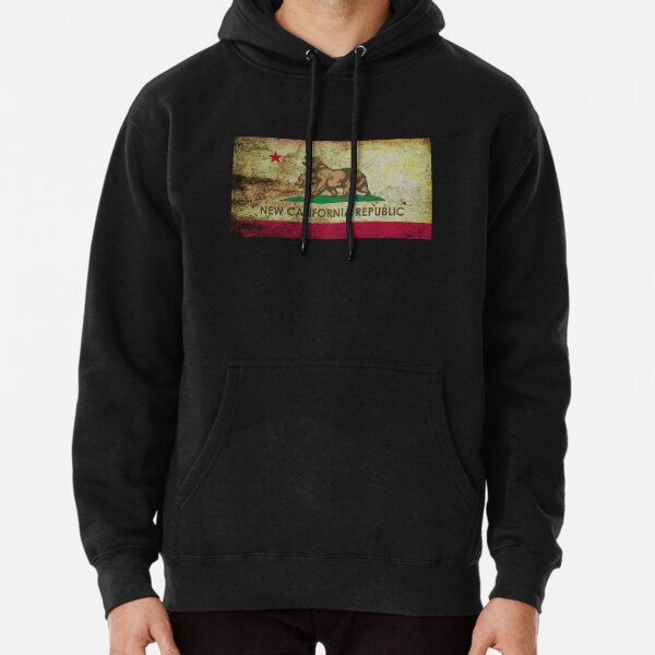 Grunge de nueva república de california Sudadera con capucha