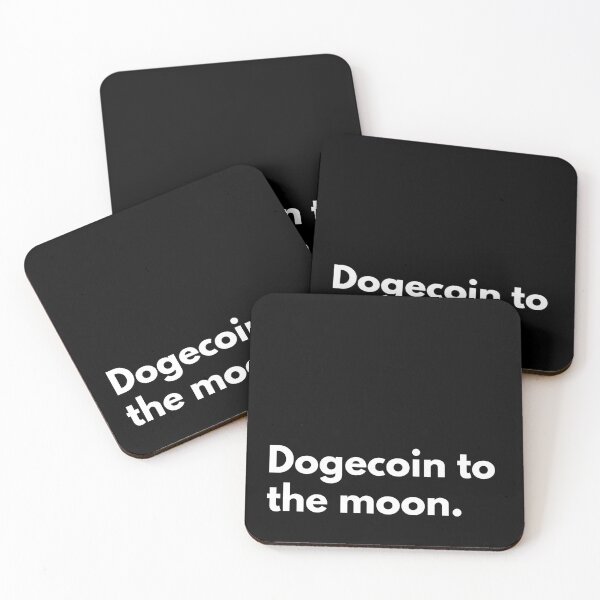 Item preview, Dogecoin to the moon designed and sold by Factify.