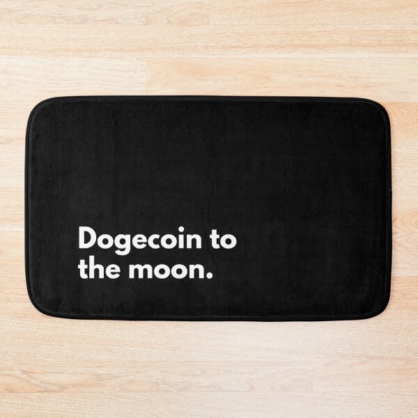 Item preview, Dogecoin to the moon designed and sold by Factify.
