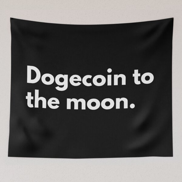 Item preview, Dogecoin to the moon designed and sold by Factify.