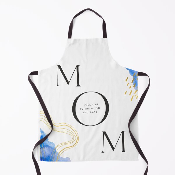 Item preview, Mom Golden in Blue and White designed and sold by ForeverInColors.