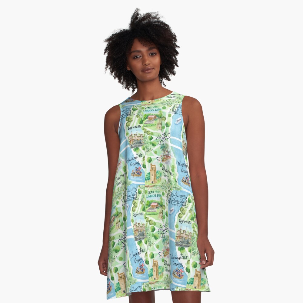 Item preview, A-Line Dress designed and sold by tinaschofield.