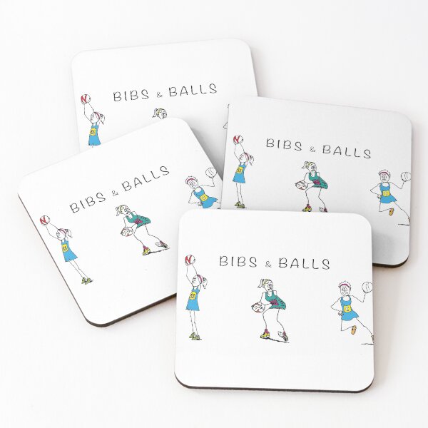 Item preview, Netball - Bibs & Balls designed and sold by dizzycatbiz.