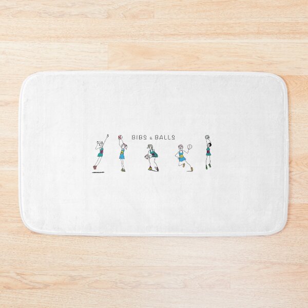 Item preview, Netball - Bibs & Balls designed and sold by dizzycatbiz.