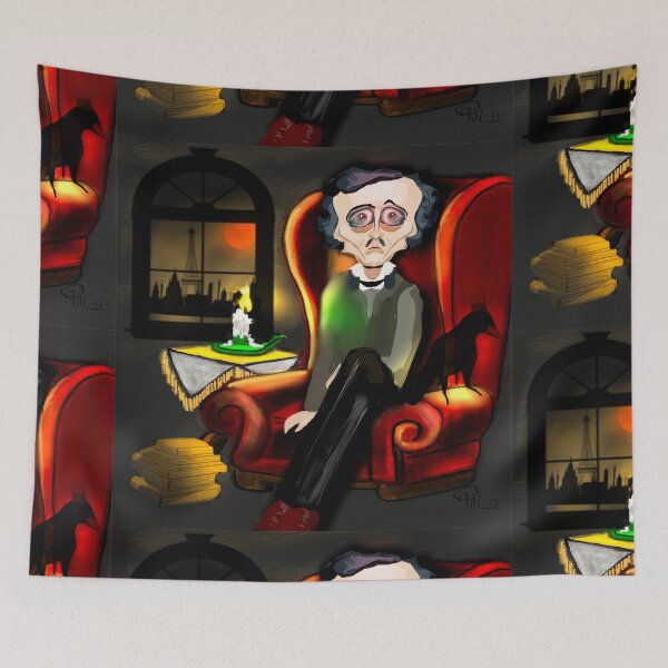 Item preview, Edgar Allen Poe  designed and sold by Cherylgrayum.