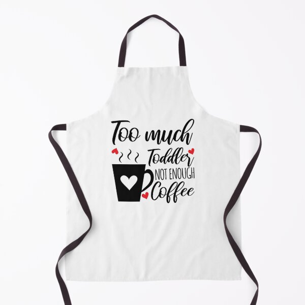 Artikelvorschau, Zu viel Kleinkind nicht genug Kaffee Mama Humor entworfen und verkauft von Maria Garcia.