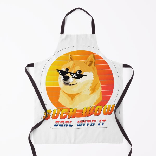 Item preview, Dogecoin To The Moon Sticker designed and sold by Habituzz Brand.