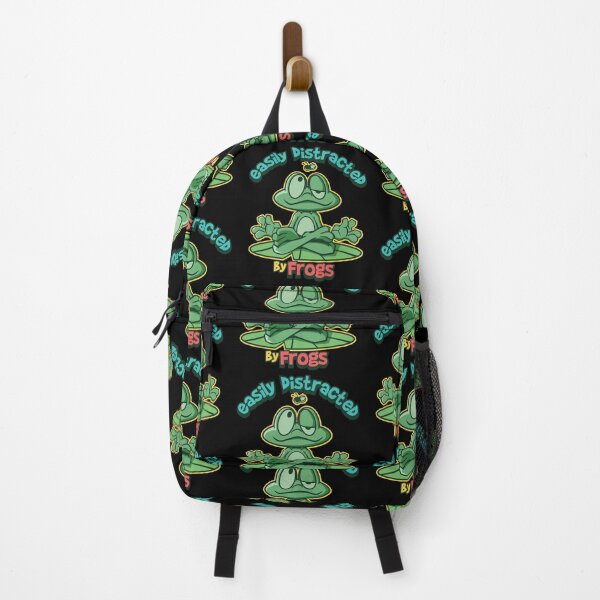 Item preview, easily distracted by frogs designed and sold by pixeldsigns.