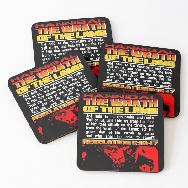 Item preview, Hannibal - The Wrath of the Lamb - dark mode designed and sold by templeheart.