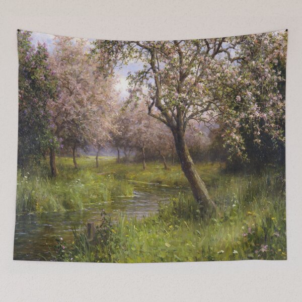 Item preview, Apple Blossoms - Louis Aston Knight Apple Blossoms Artwork designed and sold by molamode.