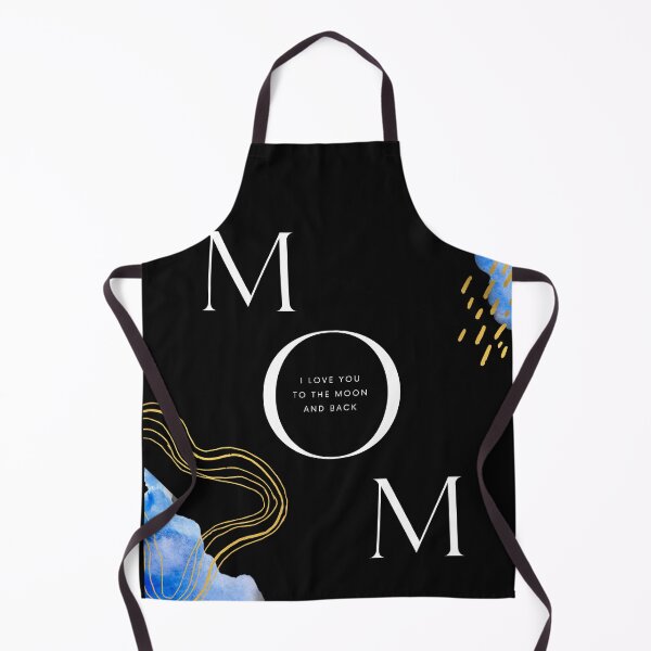 Item preview, Mom Golden in Blue and Black designed and sold by ForeverInColors.