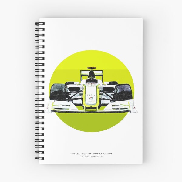 Item preview, Formula 1 Brawn BGP 001 - Jenson Button & Rubens Barrichello 2009 Minimalist Car Design  designed and sold by d25bev.