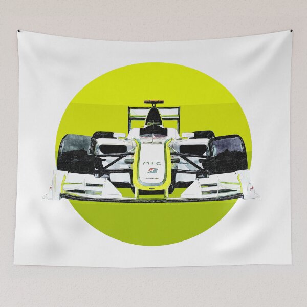 Item preview, Formula 1 Brawn BGP 001 - Jenson Button & Rubens Barrichello 2009 Minimalist Car Design  designed and sold by d25bev.