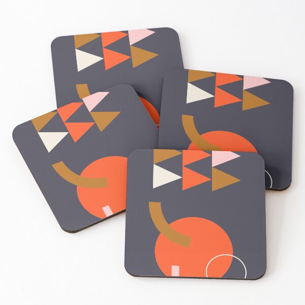 Artikelvorschau, Geometrisches flaches Design 05 entworfen und verkauft von PatternsandHues.