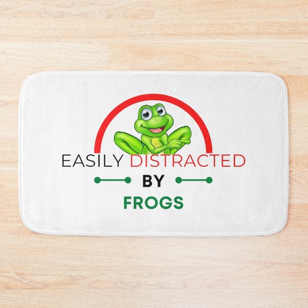 Item preview, Easily Distracted By Frogs - Funny Animal Saying designed and sold by shoppnow1.